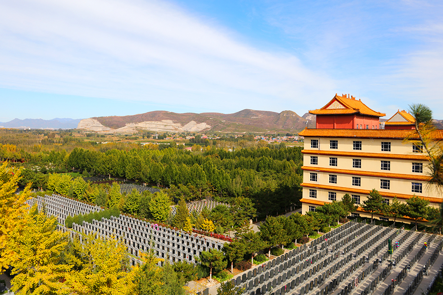 灵山宝塔陵园景观 灵山宝塔陵园景观