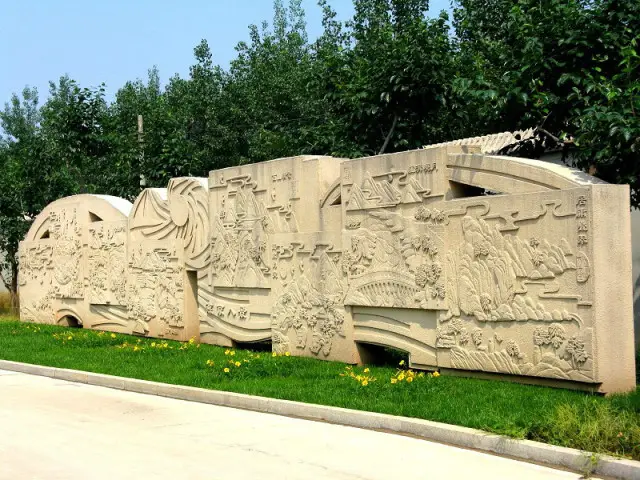 燕京八景壁侧面 燕京八景壁侧面